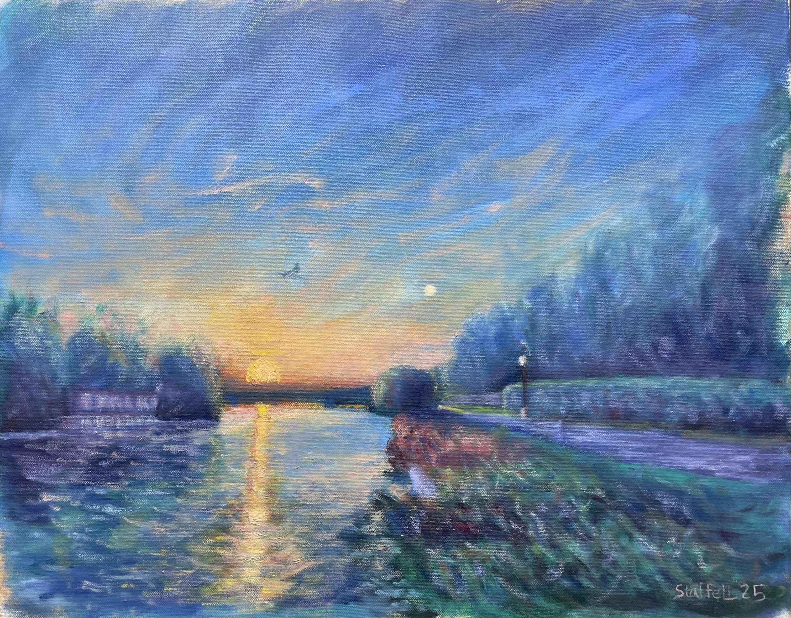 Cholmondey Walk sunset