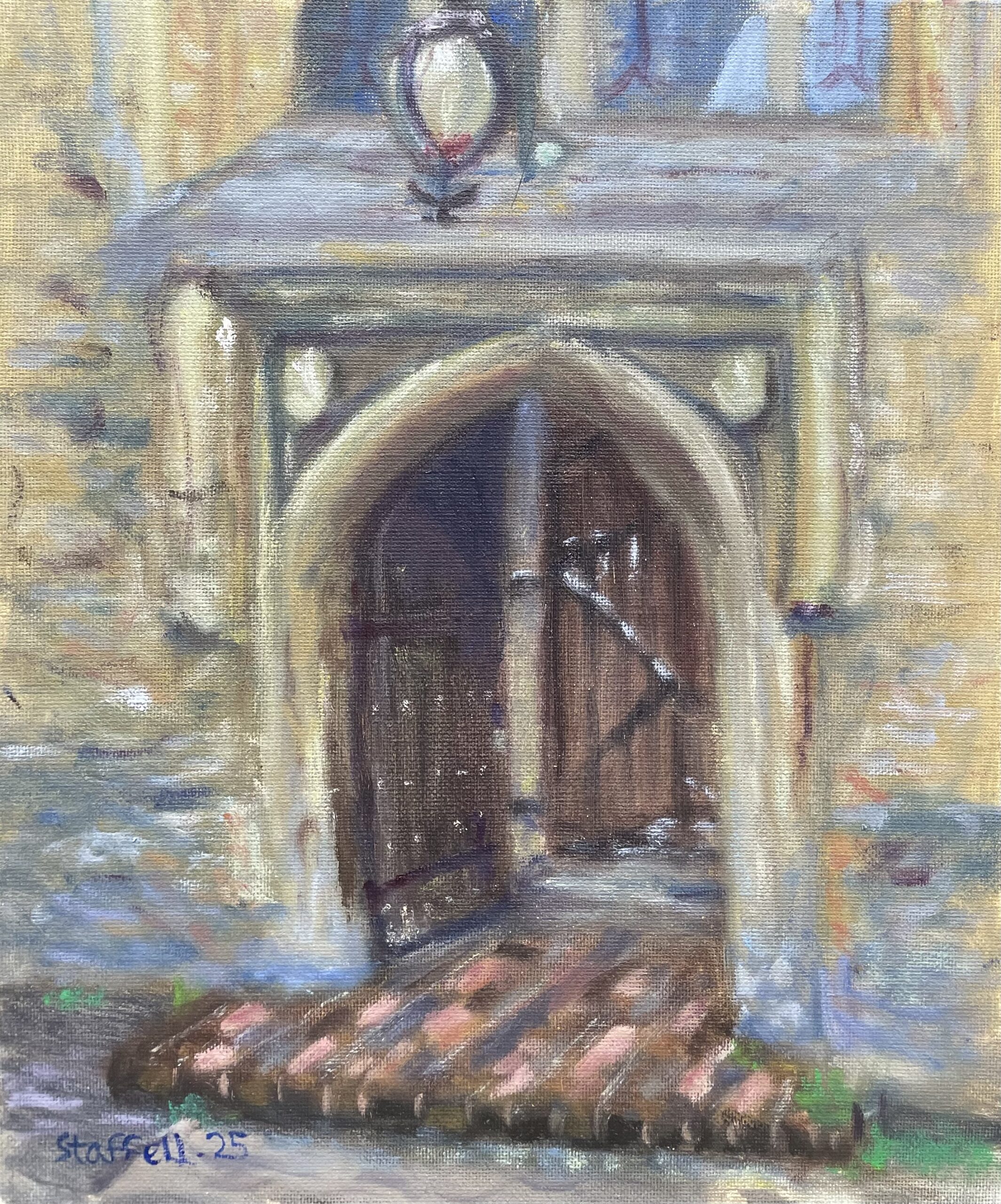 All Saints’ Church (Isleworth) door