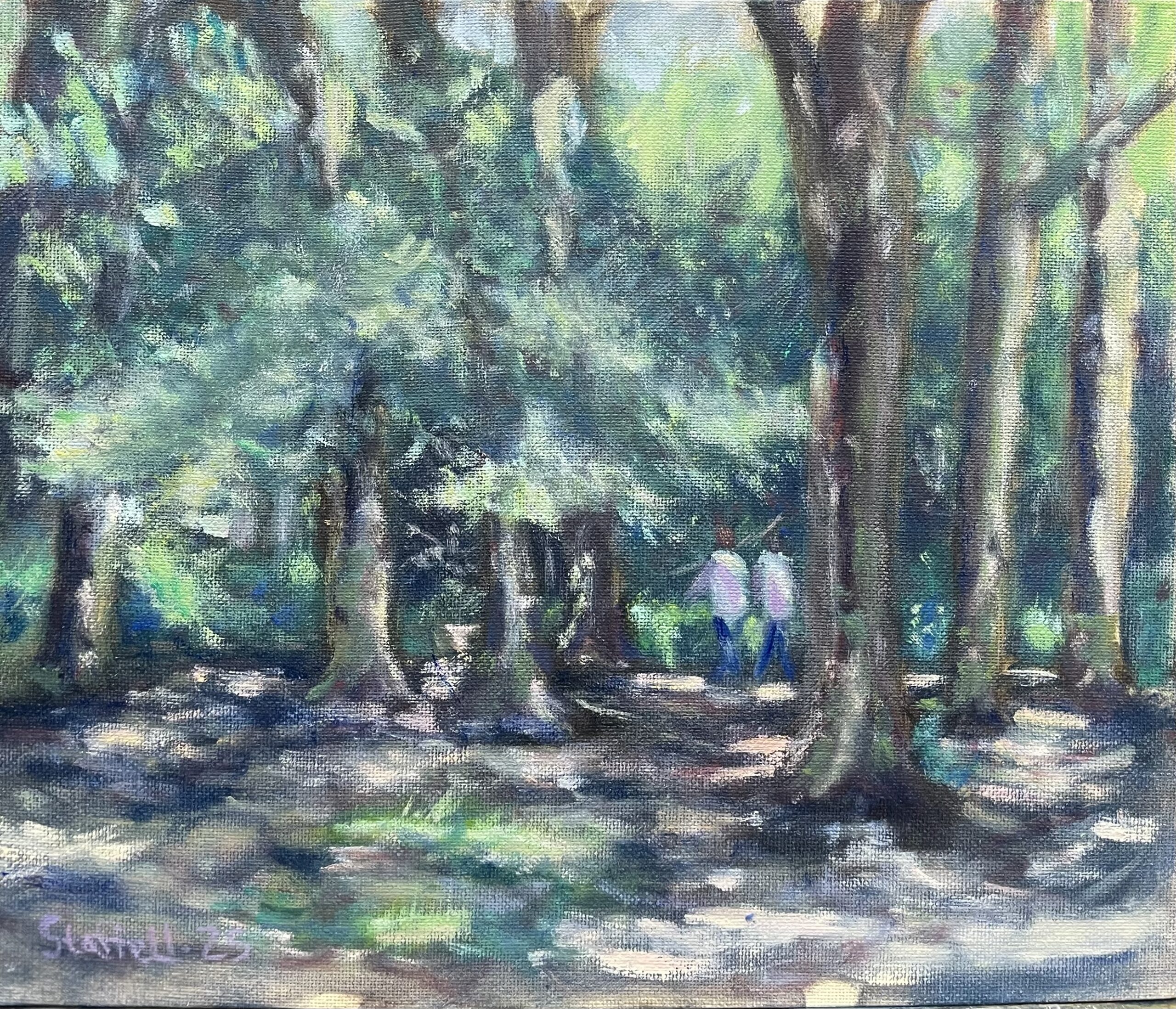 Walk through the woods