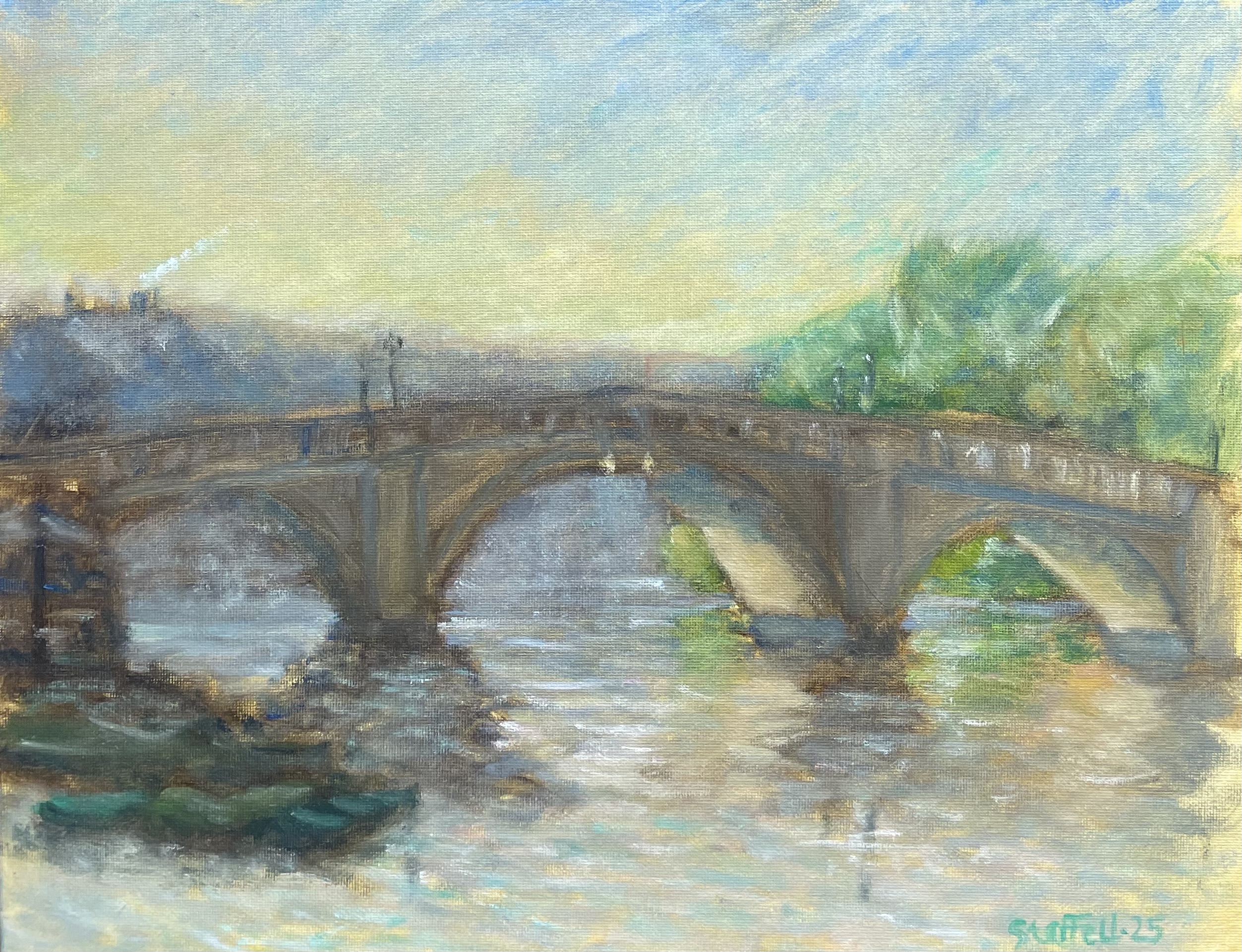 Morning light Richmond Bridge
