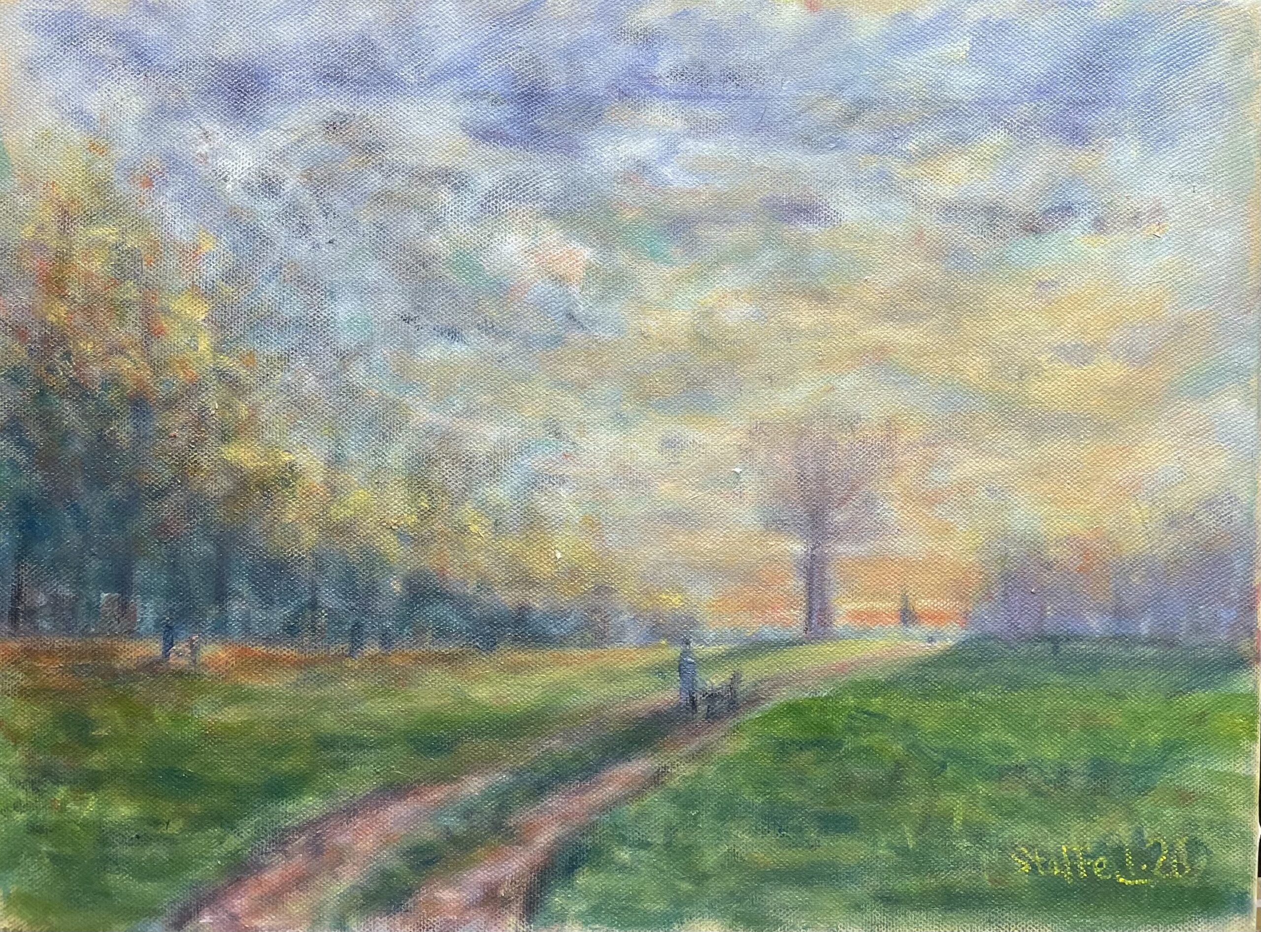 Sunset walk Richmond park