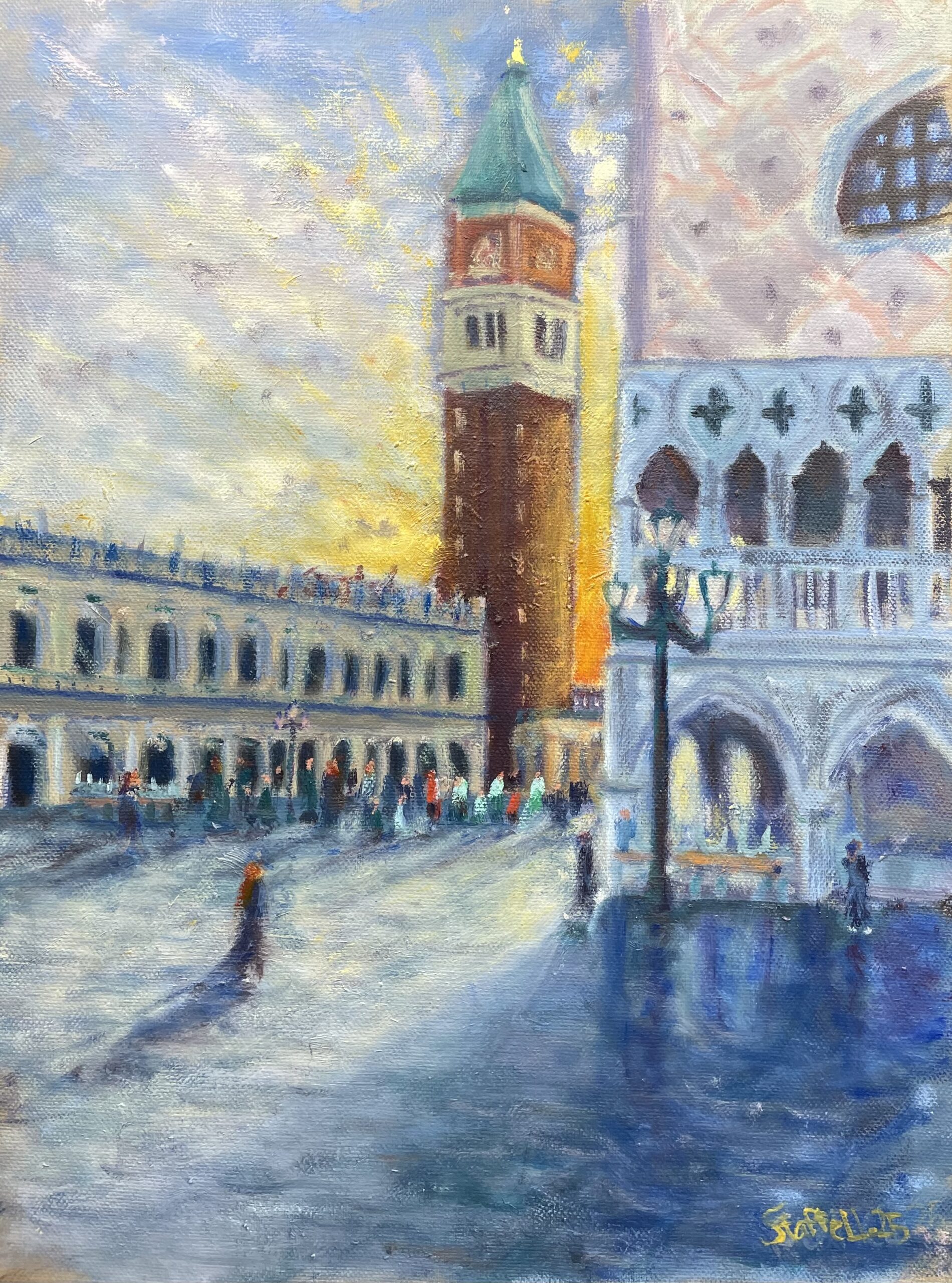 The light you’ll never get, St Mark’s Campanile