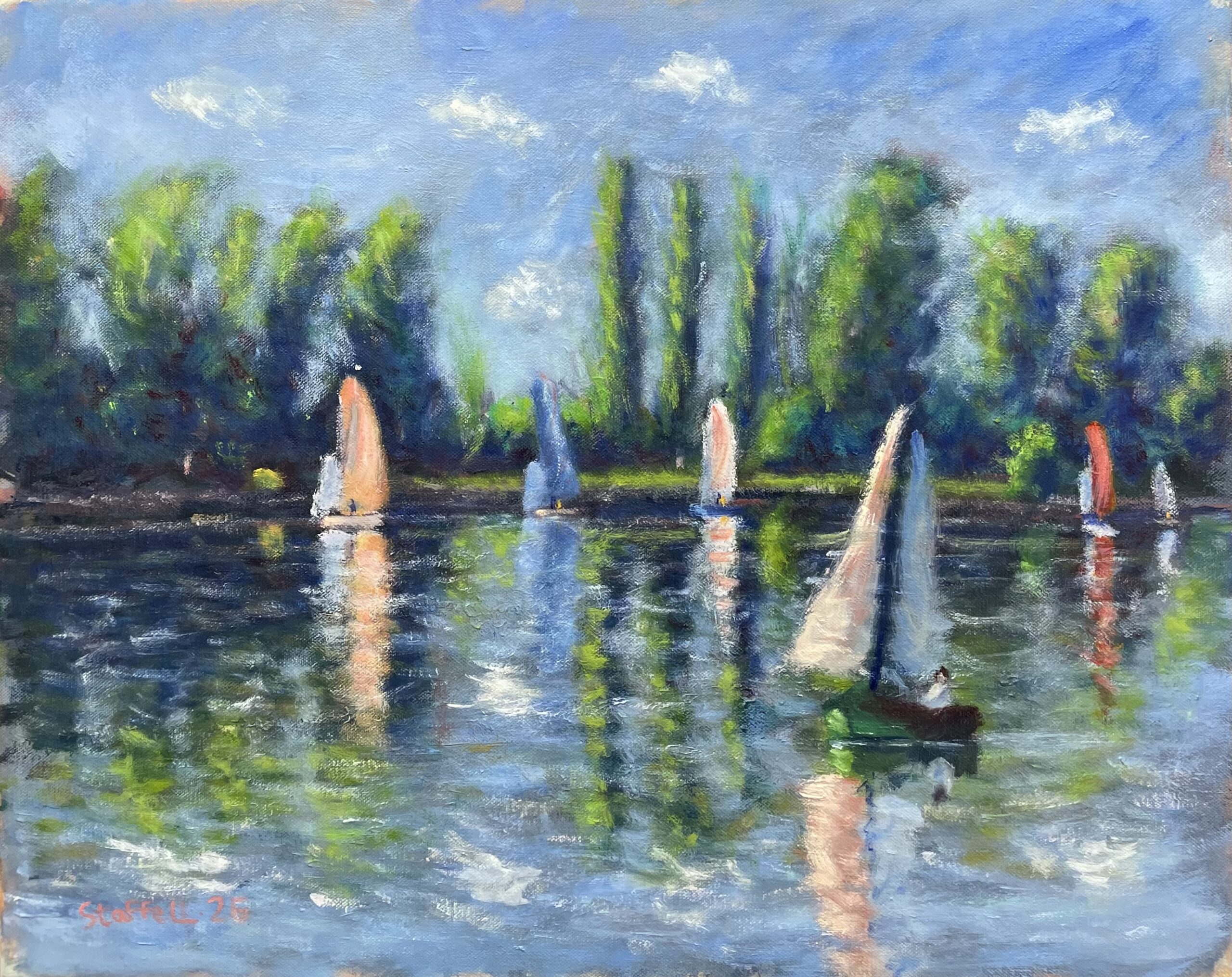 Sailing at Kingston
