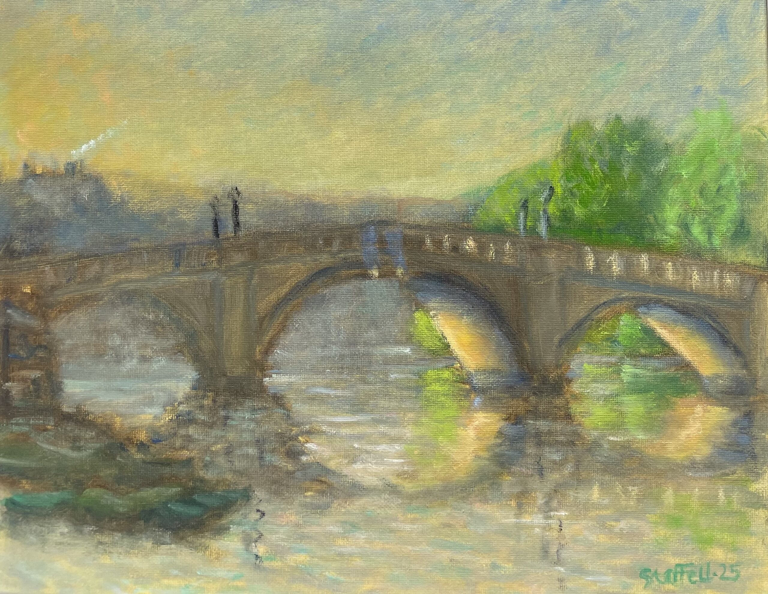 Morning light Richmond Bridge
