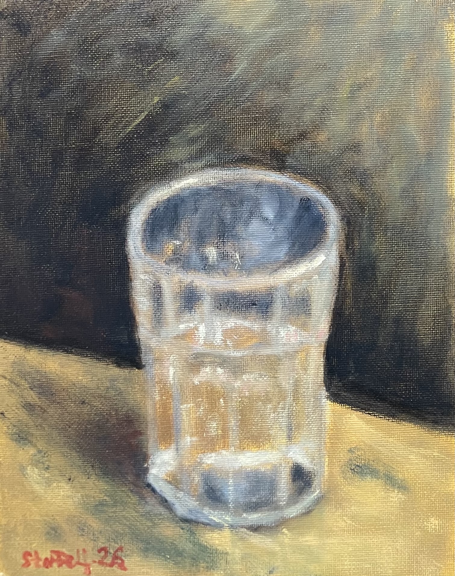 Empty glass