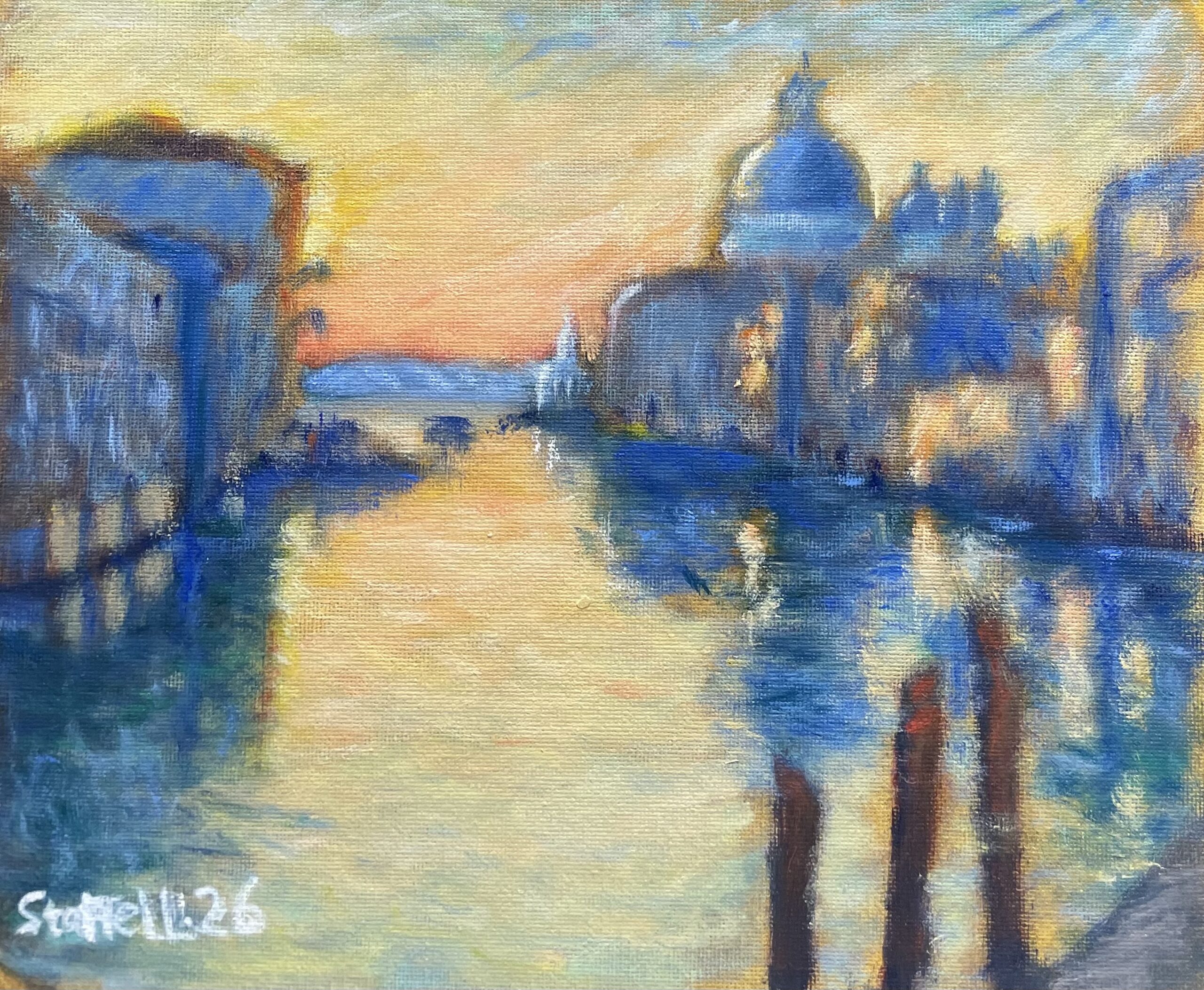 Sunrise from Ponte dell’Accademia
